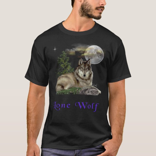 Camiseta Wolf y Moon (Anverso)