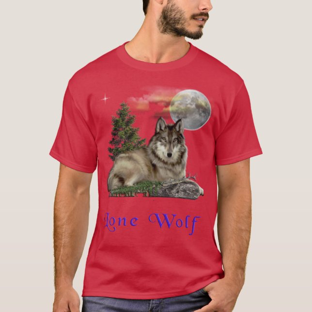Camiseta Wolf y Moon (Anverso)