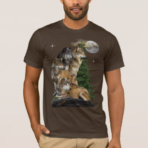 Camiseta Wolf y Moon