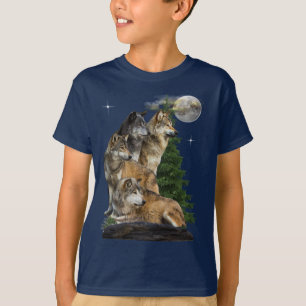 Camiseta Wolf y Moon