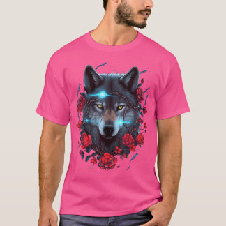 Camiseta Wolf Y Rosas Lightning