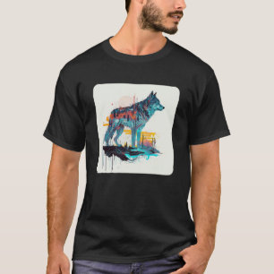 Camiseta Wolf Y Wolves Hombres Mujeres Niños 34