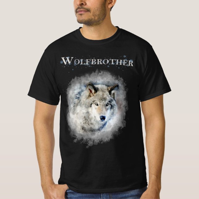 Camiseta Wolfbrother Dark Version Wheel of time inspired (Anverso)