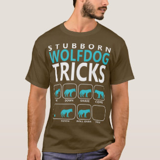Camiseta    Wolfdog Tricks Tricks Perro T 