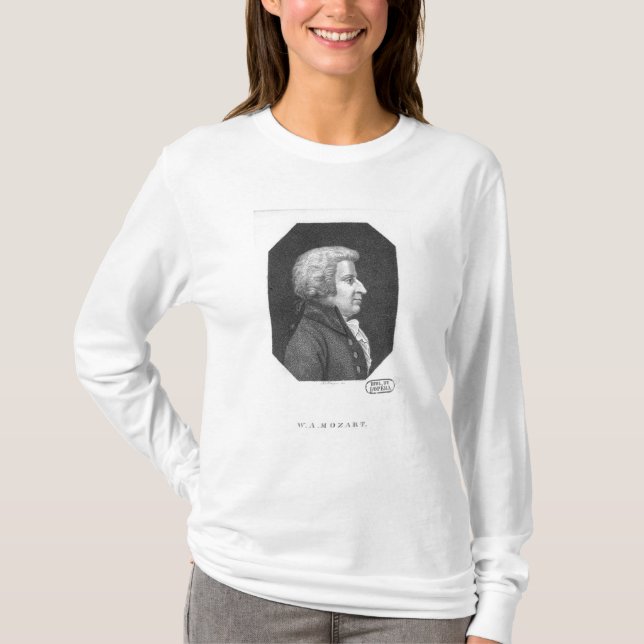 Camiseta Wolfgang Amadeus Mozart (Anverso)