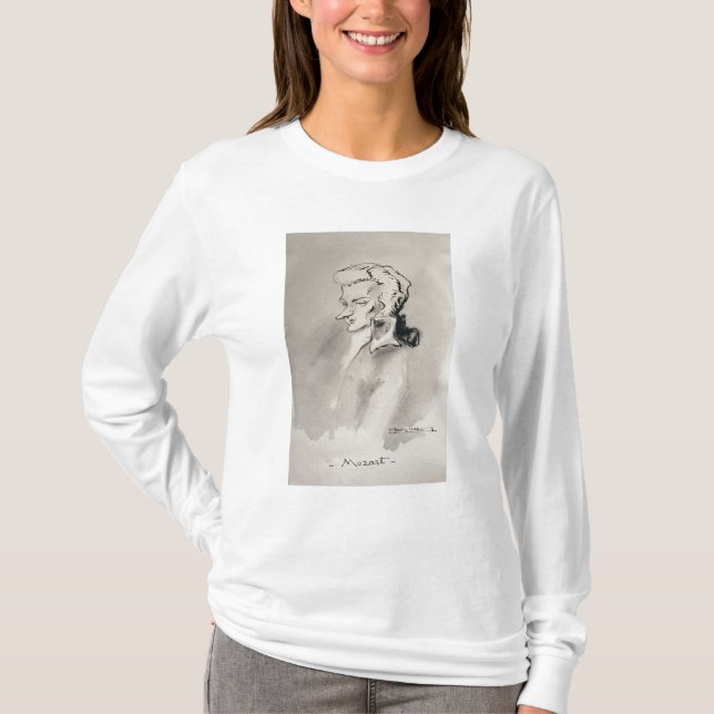 Camiseta Wolfgang Amadeus Mozart (Anverso)
