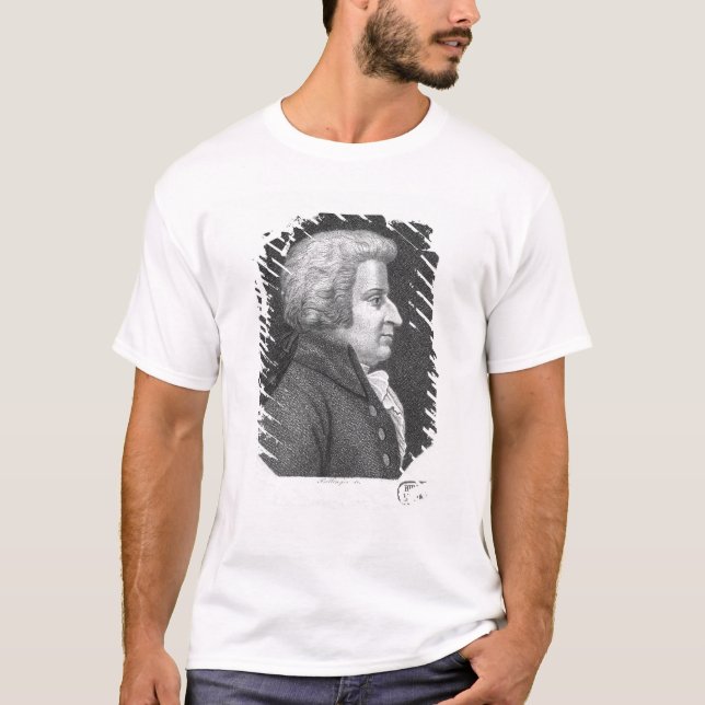 Camiseta Wolfgang Amadeus Mozart (Anverso)