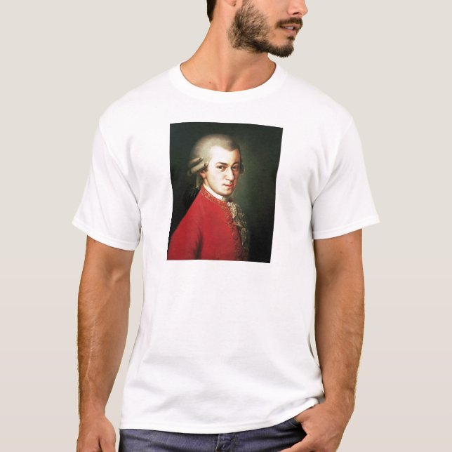 Camiseta Wolfgang Amadeus Mozart (Anverso)