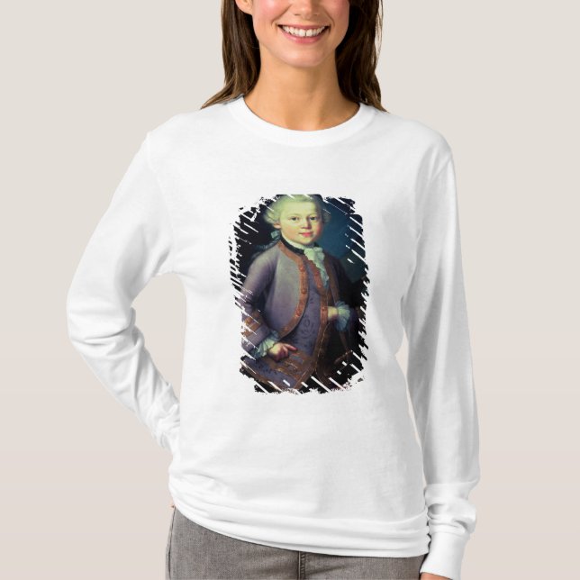 Camiseta Wolfgang Amadeus Mozart, 1763 (Anverso)