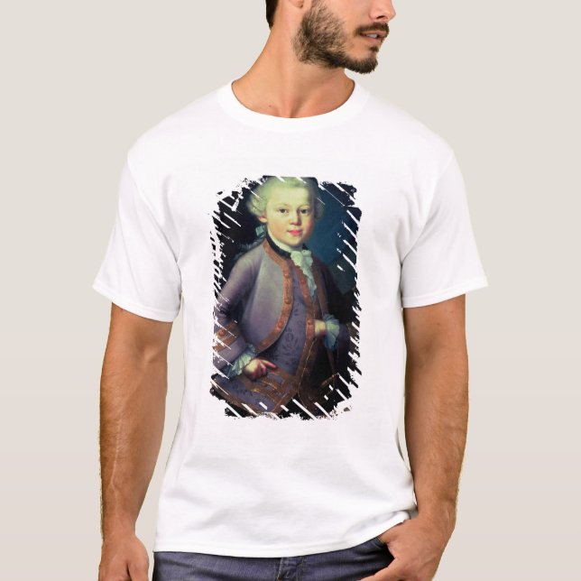 Camiseta Wolfgang Amadeus Mozart, 1763 (Anverso)