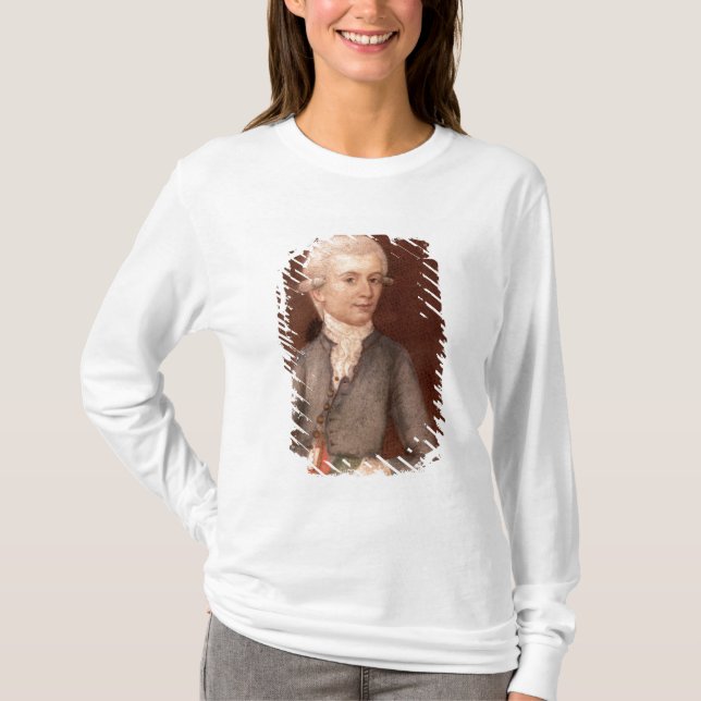 Camiseta Wolfgang Amadeus Mozart, c.1780 (Anverso)