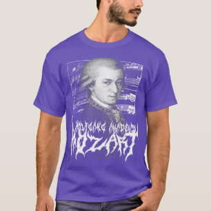 Camiseta Wolfgang Amadeus Mozart Metalizado