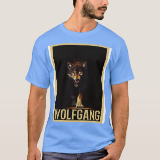 Camiseta Wolfgang Wolf Outfit En El Día Del Nombre Con El N