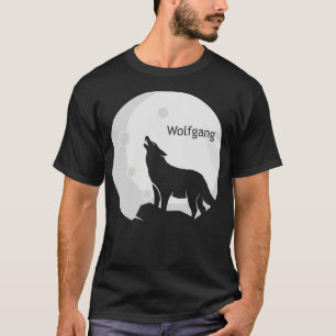 Camiseta Wolfgang Wolf Outfit En El Día Del Nombre Con El N