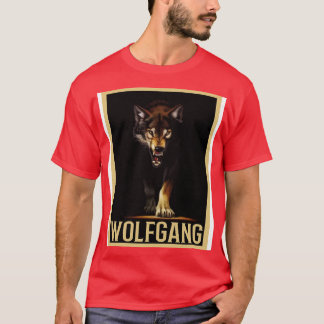 Camiseta Wolfgang Wolf Outfit En El Día Del Nombre Con El N