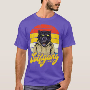Camiseta Wolfgang Wolf Outfit En El Día Del Nombre Con El N