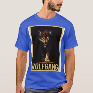 Camiseta Wolfgang Wolf Outfit En El Día Del Nombre Con El N