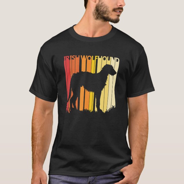 Camiseta Wolfhound irlandés (Anverso)