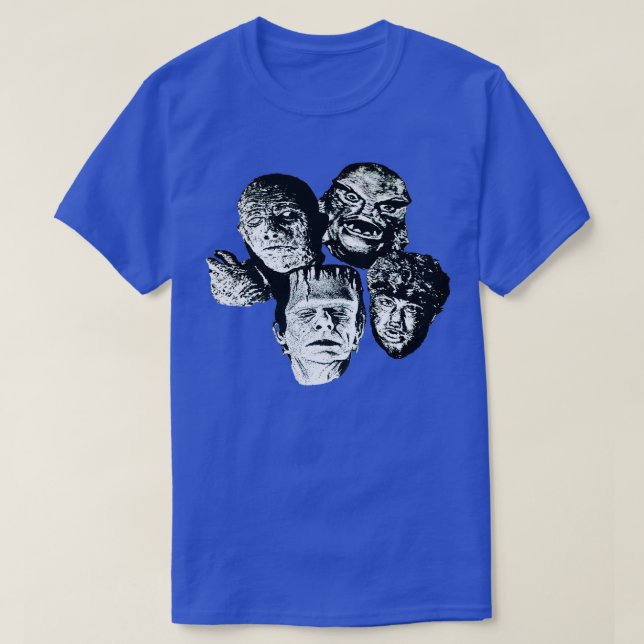Camiseta Wolfman El GillMan de la momia (Diseño del anverso)