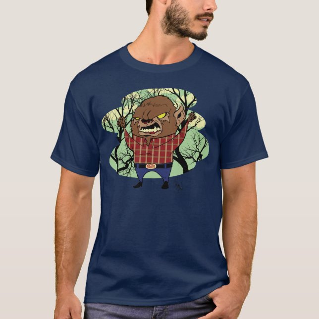 Camiseta Wolfman principal gordo (Anverso)