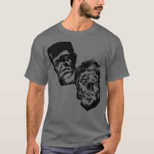 Camiseta Wolfman Werewolf Vintage Horror Poster