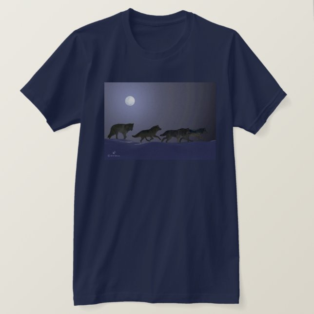 Camiseta Wolfpack (Anverso del diseño)