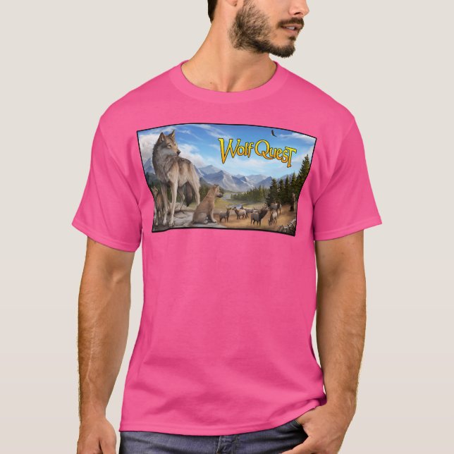 Camiseta Wolfquest Pastoral (Anverso)