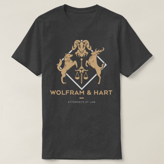 Camiseta Wolfram y Hart 1 (Diseño del anverso)