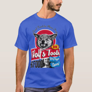 Camiseta Wolfs Tooth Dog Food Dirty Hippie Flavor 