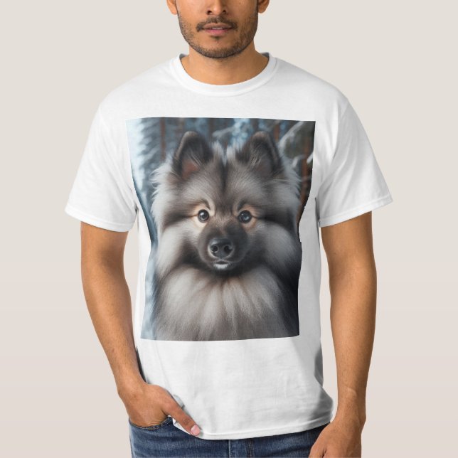 Camiseta Wolfspiz - Keeshond (Anverso)