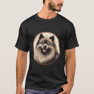 Camiseta Wolfsspitz Keeshond Dog Cute Perro Raza Motif Perr