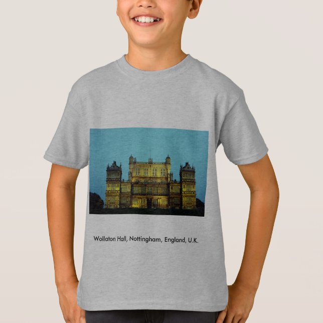 Camiseta Wollaton Pasillo, Nottingham, Inglaterra, Reino (Anverso)