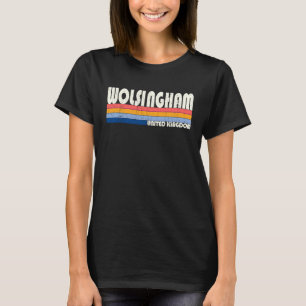 Camiseta Wolsingham de estilo retro vintage de los años 70,
