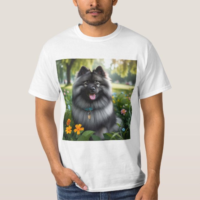 Camiseta Wolspitz Keeshond (Anverso)