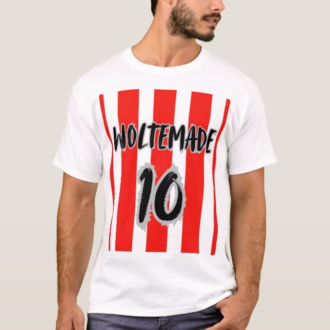 Camiseta Woltemade 10 Sunderland t shirt Joke (Anverso)