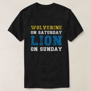 Camiseta Wolverine El Sábado León El Domingo