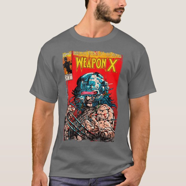 Camiseta Wolverine Vintage Cover friends girl (Anverso)
