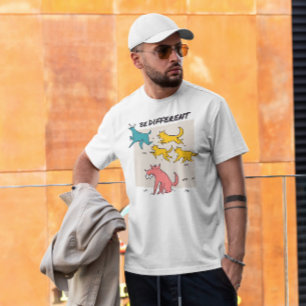 Camiseta Wolves y Deer Doodle