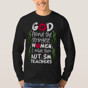 Camiseta Woman Autism Teacher