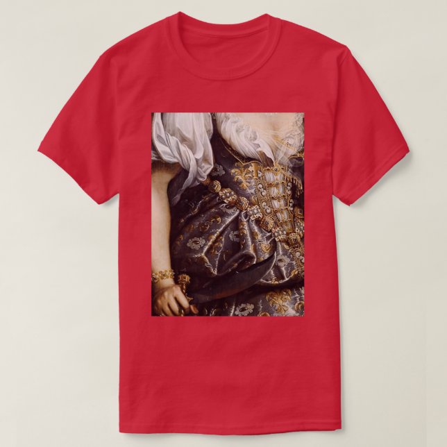 Camiseta Woman with Knife Renaissance Painting 2 (Diseño del anverso)