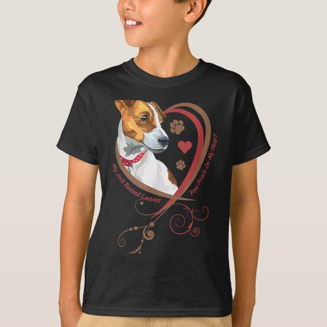 Camiseta Womans Jack Russell Terrier Shirt Parson Russell T (Anverso)