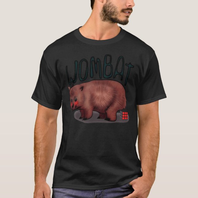 Camiseta Wombat (Anverso)