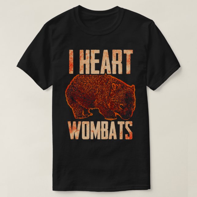 Camiseta Wombat (Diseño del anverso)