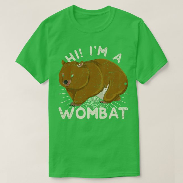 Camiseta Wombat (Diseño del anverso)