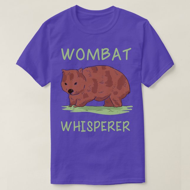 Camiseta Wombat (Diseño del anverso)
