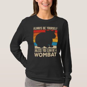 Camiseta Wombat 5 animal nativo australiano con sabor a ani
