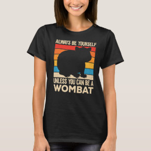 Camiseta Wombat 5 animal nativo australiano con sabor a ani