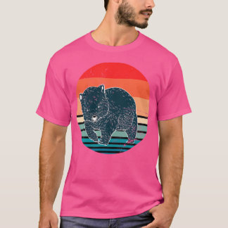 Camiseta Wombat animal australiano de Australia mochilero a