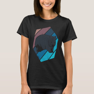 Camiseta Wombat Artsy Style Rodent Animal Willife Nature
