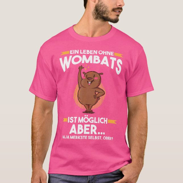 Camiseta Wombat Australia (Anverso)
